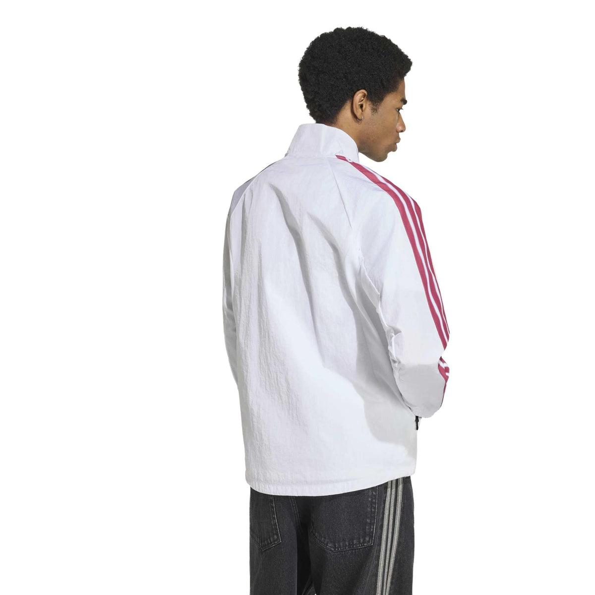 adidas 2026-27 Real Madrid Men Home Anthem Jacket product image 3, provided for visual reference and product detail review