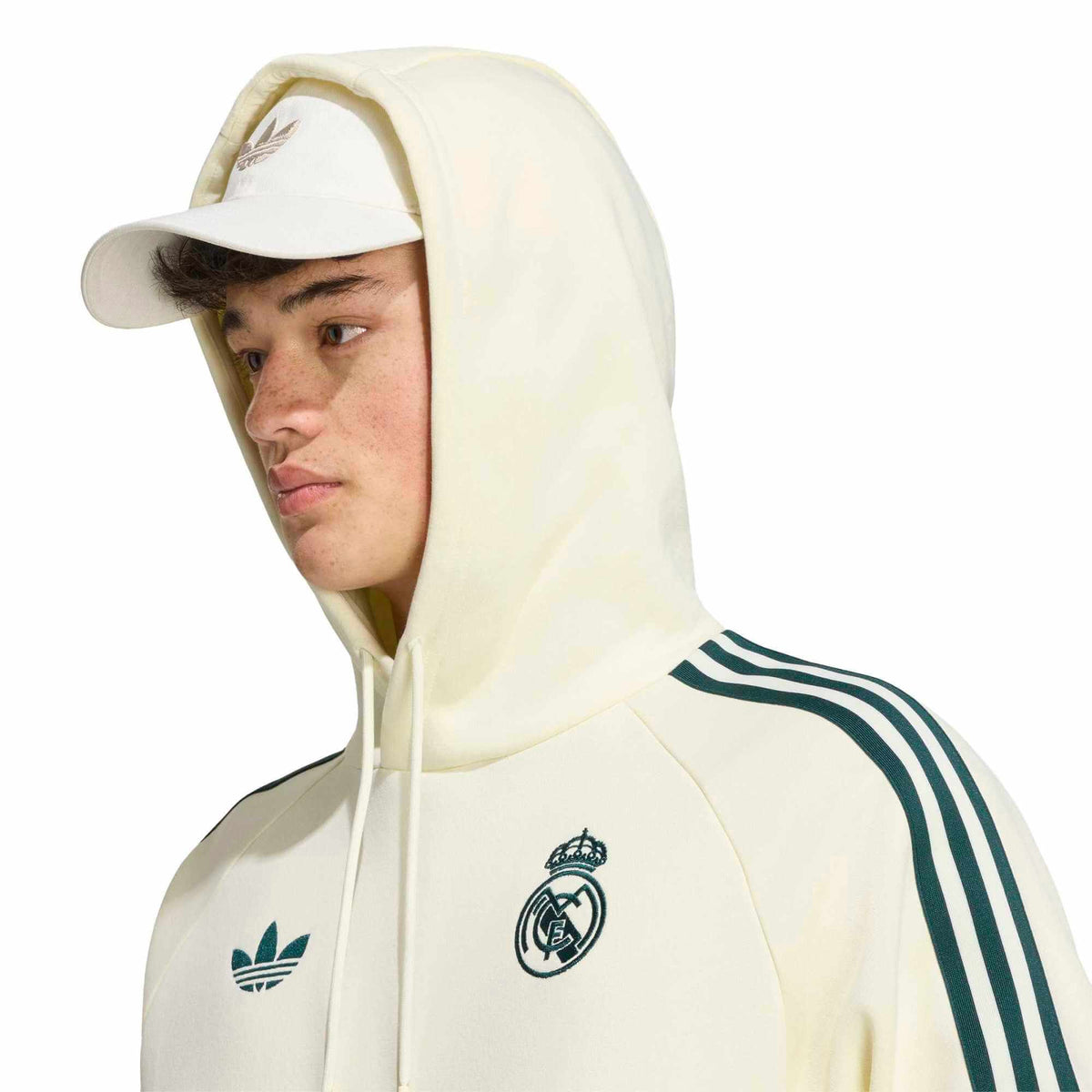 adidas 2026-27 Real Madrid Men Originals Hoodie product image 4, provided for visual reference and product detail review