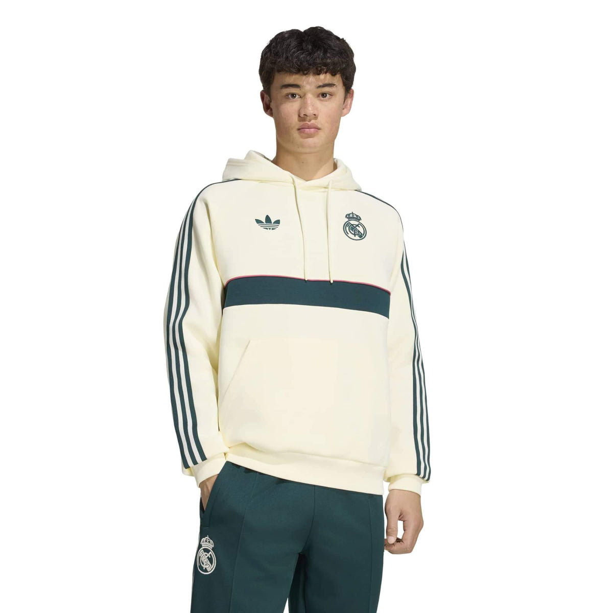 adidas 2026-27 Real Madrid Men Originals Hoodie product image 2, provided for visual reference and product detail review