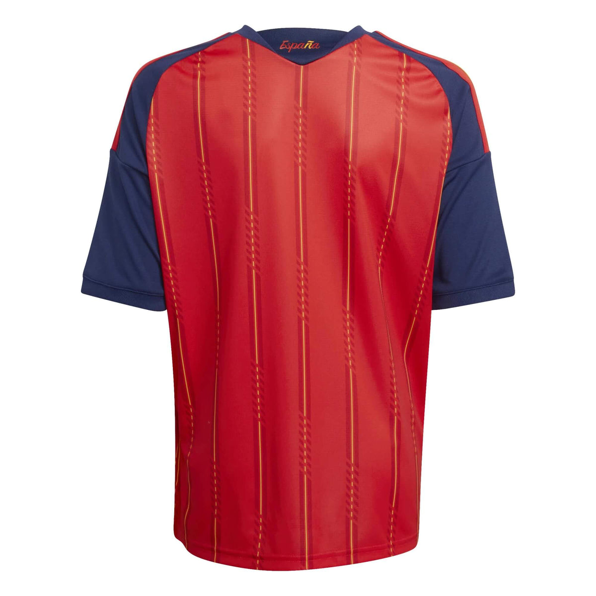 adidas 2026 Spain Youth 2 Star Stadium Home Soccer Jersey product image 2, provided for visual reference and product detail