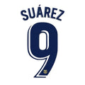 Barcelona Away 2019/20 Suarez #9 Youth Jersey Name Set product image 1, provided for visual reference and product detail