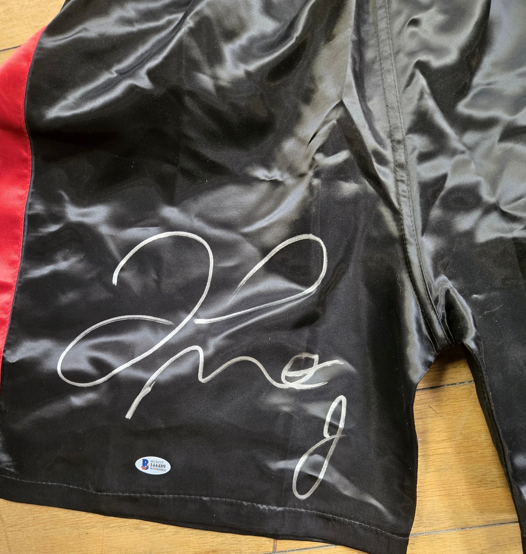 Floyd Mayweather Autographed Boxing trunks Beckett COA product image 3