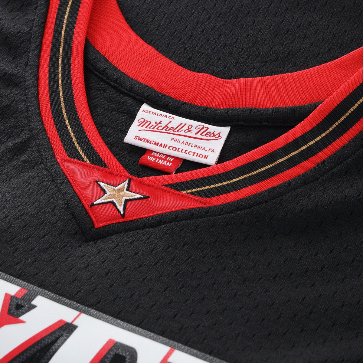 Philadelphia 76ers Mitchell & Ness Swingman Jersey - Mens product image 4, provided for visual reference and product detail