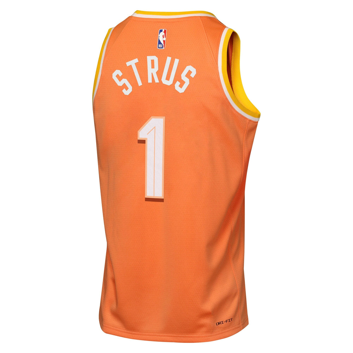 Cleveland Cavaliers Nike 2025/26 City Edition Swingman Jersey - Orange - Max Strus - Youth product image 4, provided for