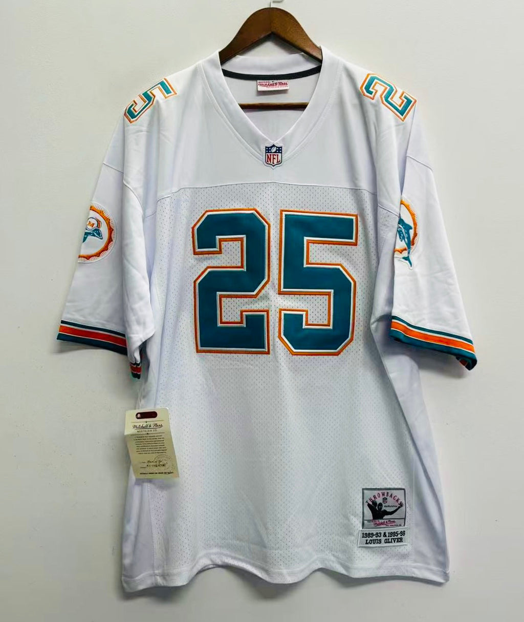 Louis Oliver Miami Dolphins Official NFL Mitchell & Ness product image 2