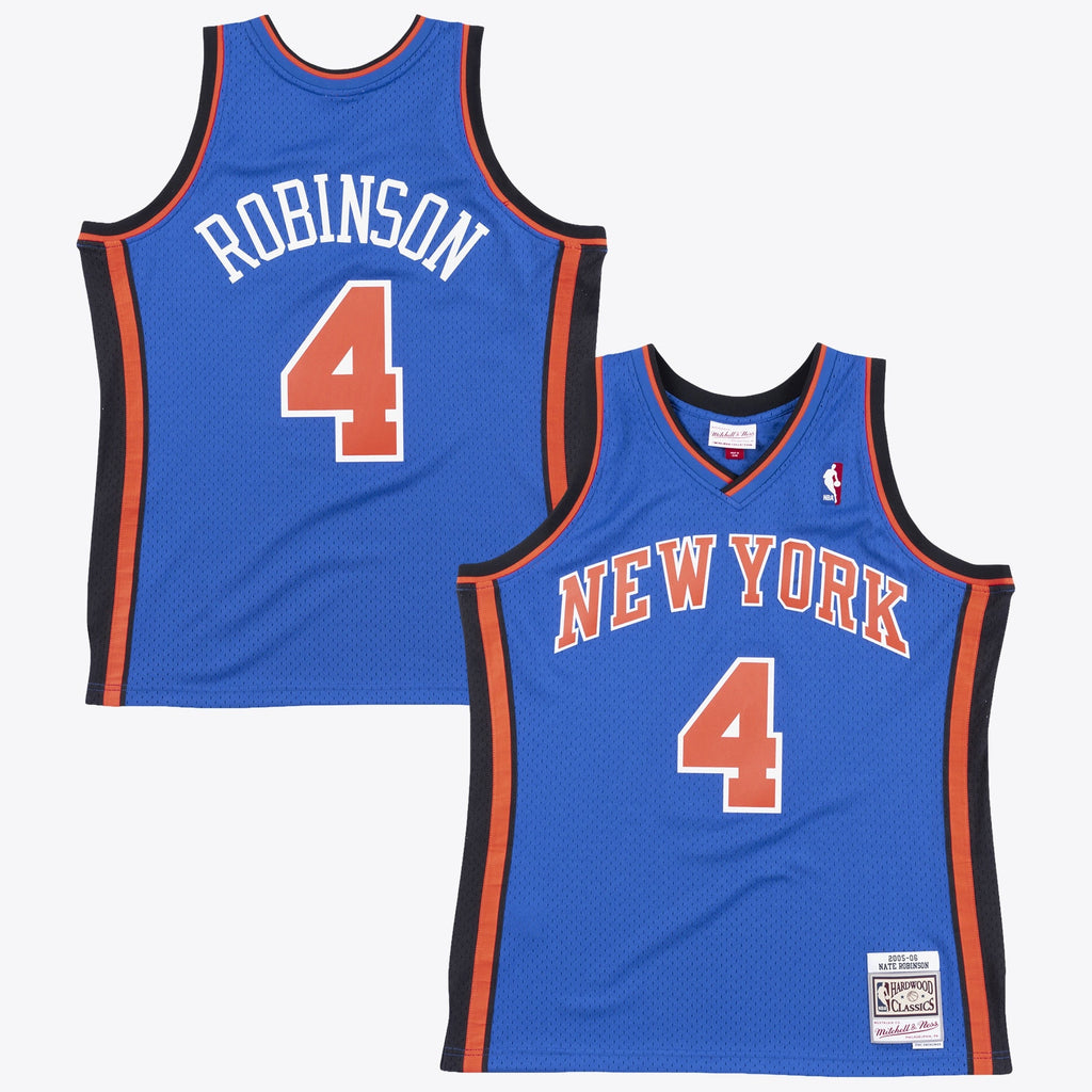 New York Knicks Mitchell & Ness Nate Robinson 2006 Swingman Authentic Jersey - Royal Blue product image 1, provided for