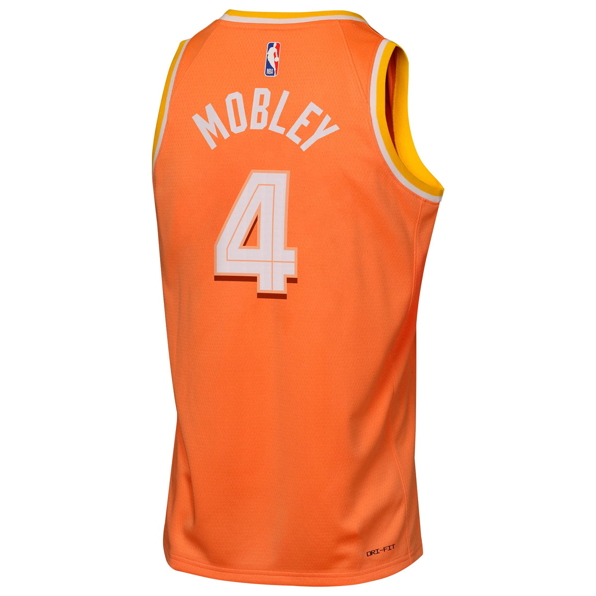 Cleveland Cavaliers Nike 2025/26 City Edition Swingman Jersey - Orange - Evan Mobley - Youth product image 4, provided for