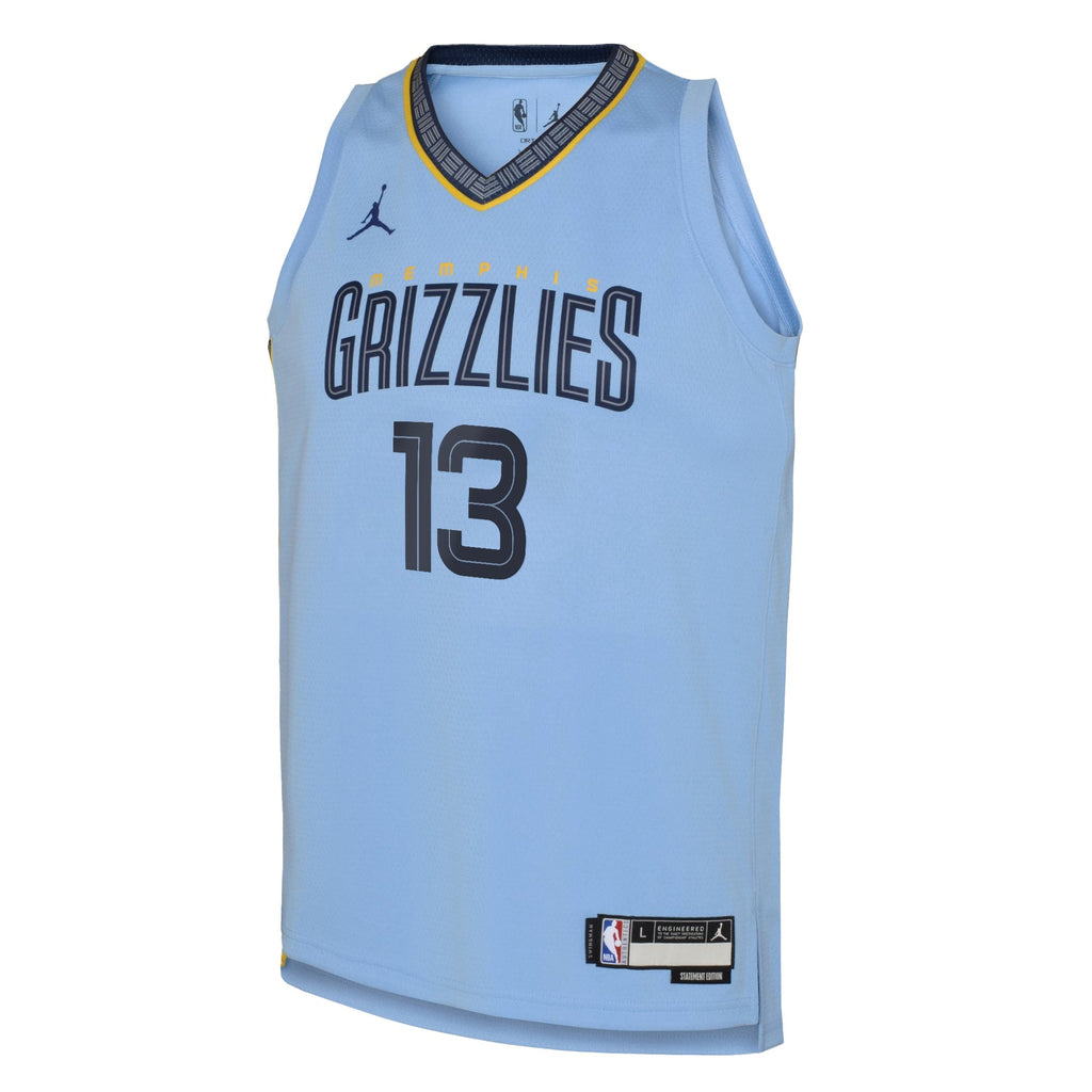 Memphis Grizzlies Jordan Statement Edition Swingman Jersey 22 - Light Blue - Jaren Jackson Jr. - Youth product image 2,