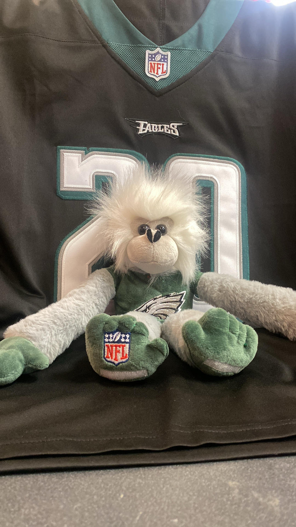 Philadelphia Eagles plush rally monkey product image 4