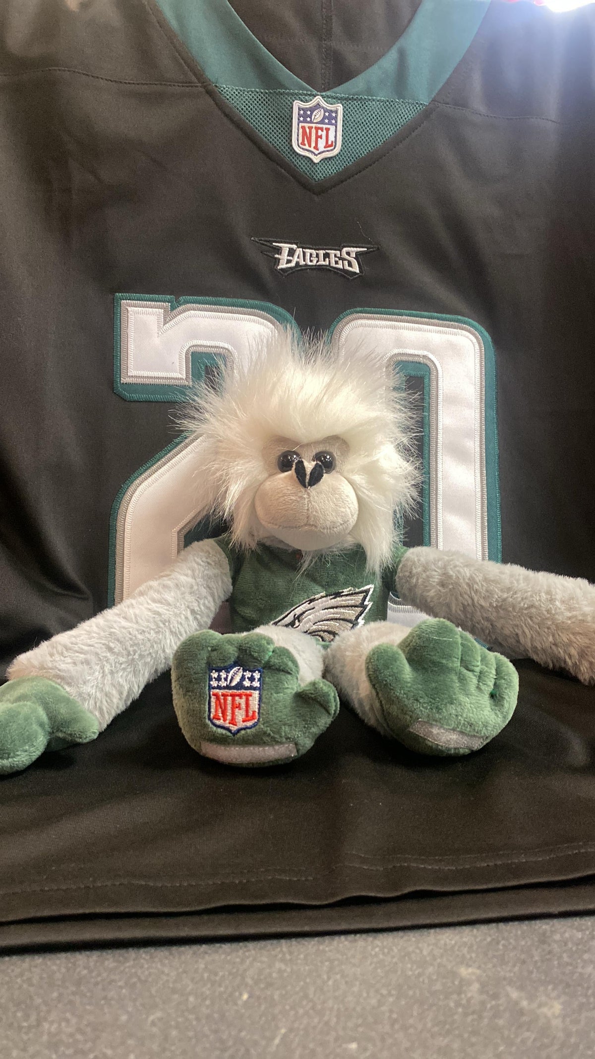 Philadelphia Eagles plush rally monkey product image 4