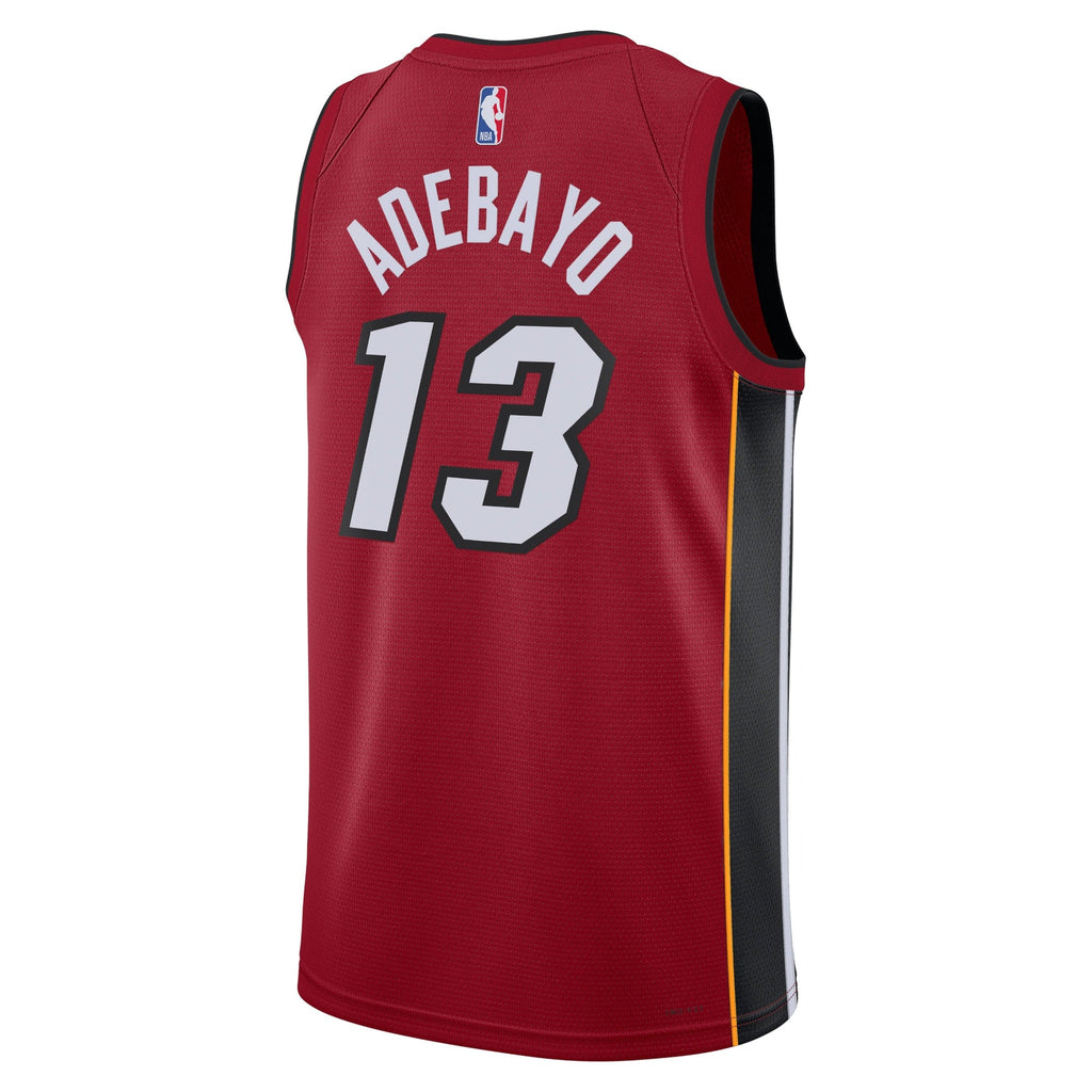 Miami Heat Jordan Statement Edition Swingman Jersey - Red - Bam Adebayo - Unisex product image 3, provided for visual