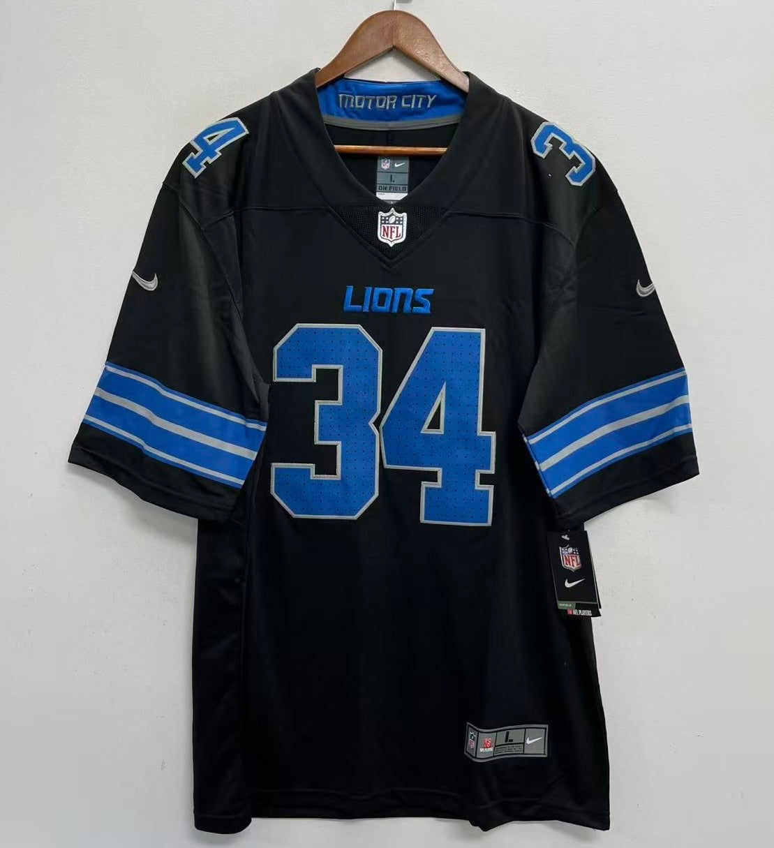 Alex Anzalone YOUTH KIDS Detroit Lions Official NFL Nike product image 2