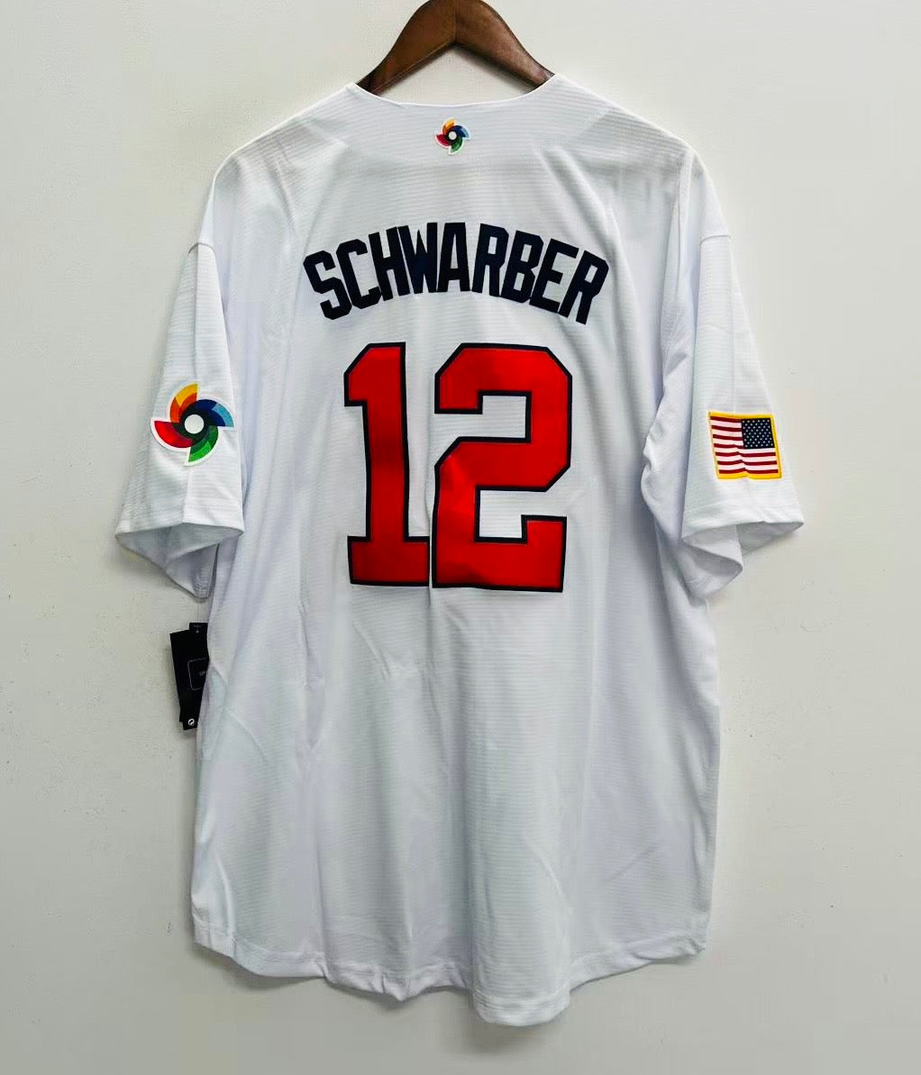 Kyle Schwarber USA baseball YOUTH KIDS Official Nike Jersey product image 1