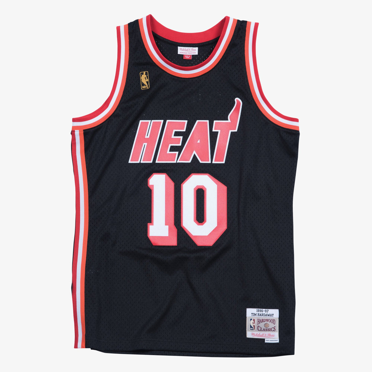 Miami Heat Mitchell & Ness Swingman Jersey Tim Hardaway 1996-97 product image 2, provided for visual reference and product