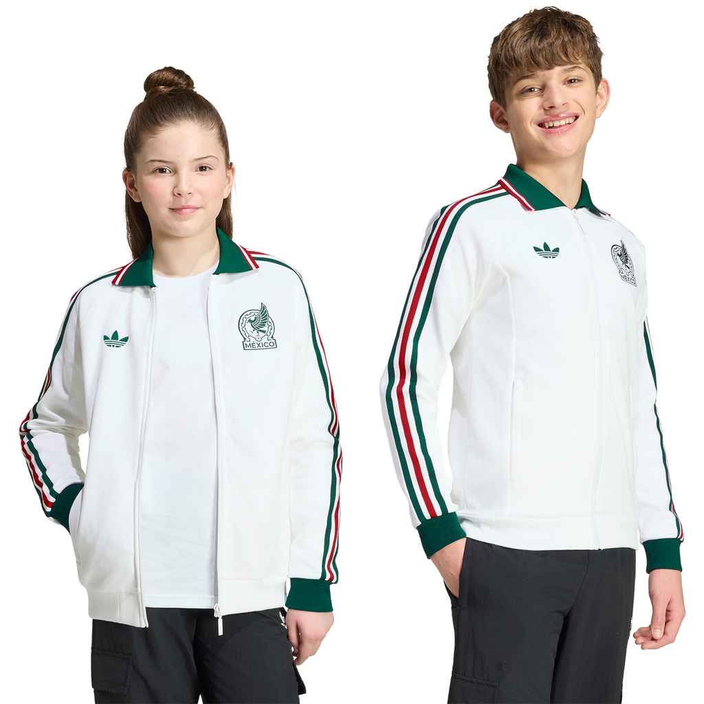 adidas Originals Youth Mexico Away Anthem Jacket product image 8, provided for visual reference and product detail review