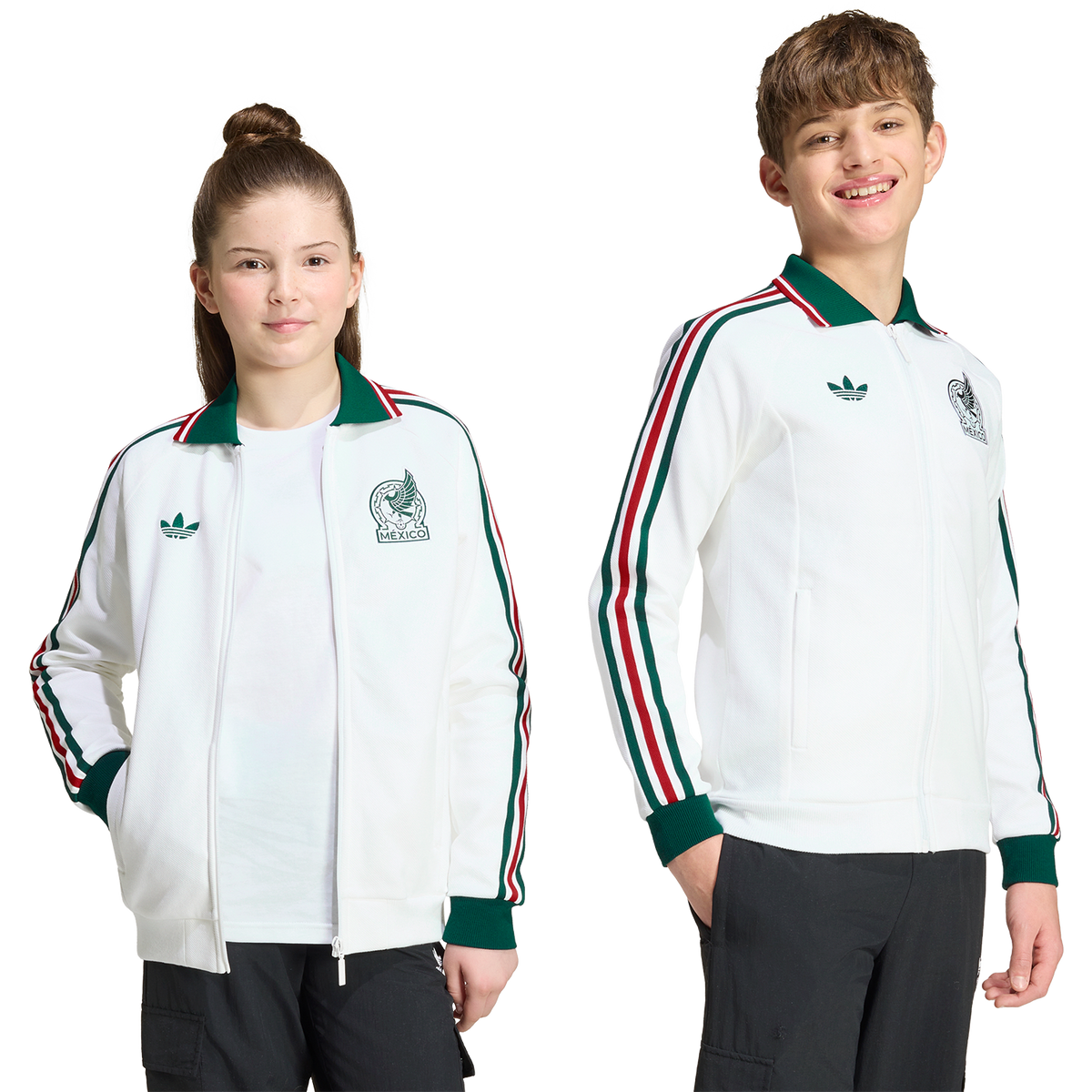 adidas Originals Youth Mexico Away Anthem Jacket product image 8, provided for visual reference and product detail review