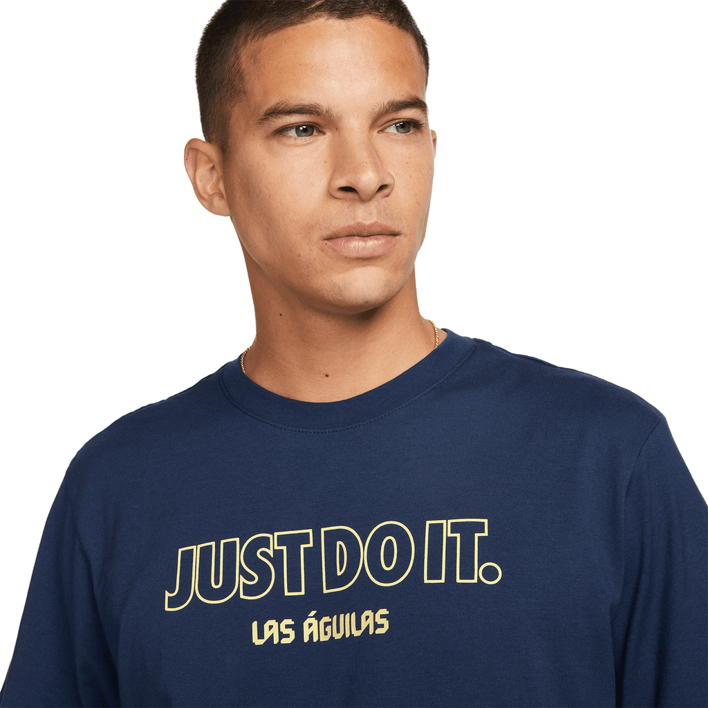 Nike Club America Men Short Sleeve JDI T-Shirt product image 3, provided for visual reference and product detail review