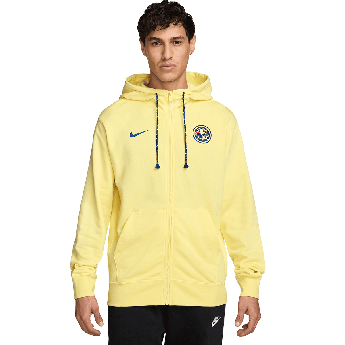 Nike Club America Men NSW Club Full Zip Hoodie product image 1, provided for visual reference and product detail review