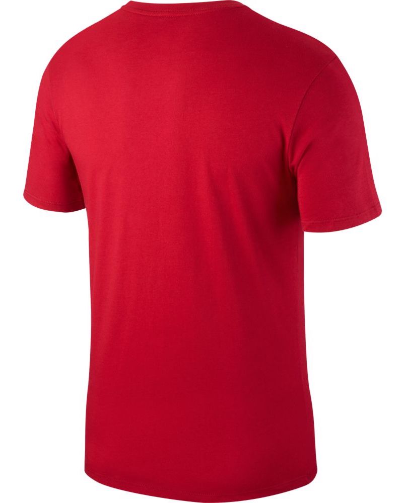 Nike 2018-2019 Barcelona T-Shirt- Burgundy product image 2, provided for visual reference and product detail review