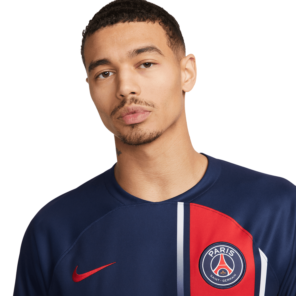 Nike PSG 2023-24 Men Home Stadium Jersey product image 5, provided for visual reference and product detail review