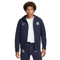 Nike Chelsea FC Men Tech Fleece Full-Zip Hoodie product image 1, provided for visual reference and product detail review