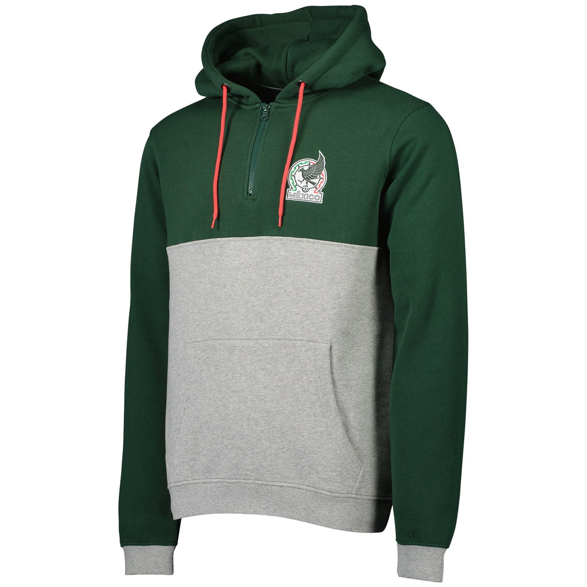 Mexico Men Quarter Zip Hoodie product image 1, provided for visual reference and product detail review