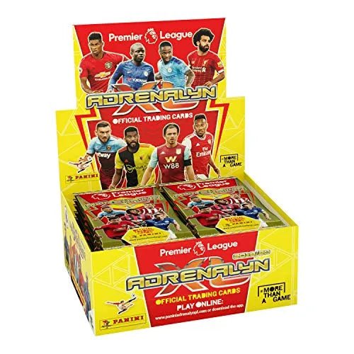 Panini 2019-20 Premier League Trading Card Box (36 Packs, 6 Cards Per Pack) product image 1, provided for visual reference