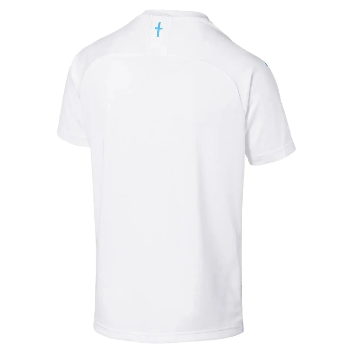 Puma 2019-20 Olympique Marseille Home Jersey - White-Blue product image 2, provided for visual reference and product detail