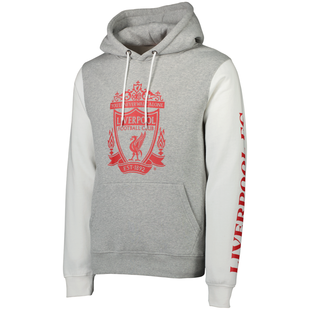 Liverpool FC Men Color Block Pullover Hoodie product image 1, provided for visual reference and product detail review