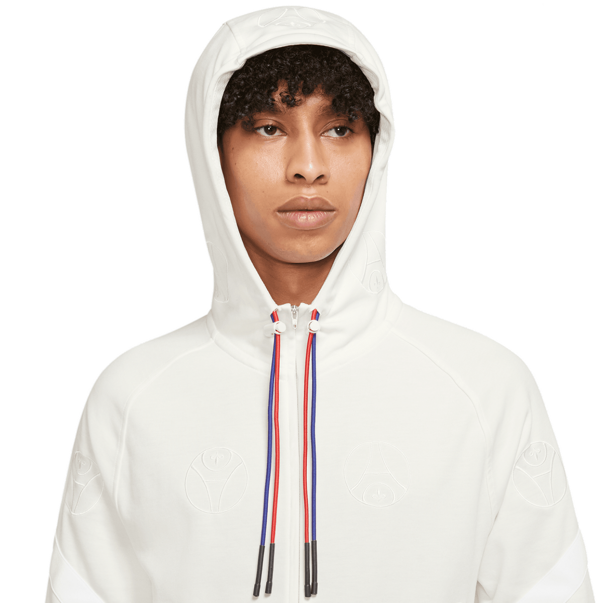 Nike PSG Men Half-Zip Travel Hoodie product image 3, provided for visual reference and product detail review