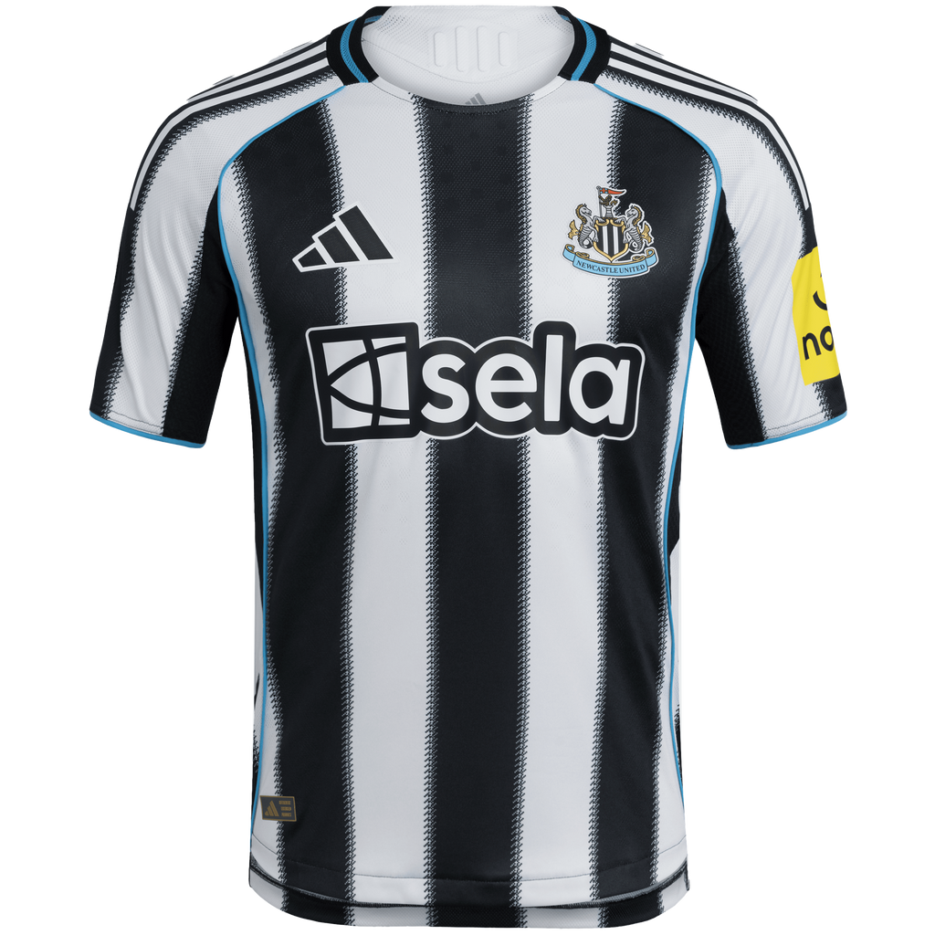 adidas Newcastle United 2025-26 Men Home Authentic Match Jersey product image 1, provided for visual reference and product