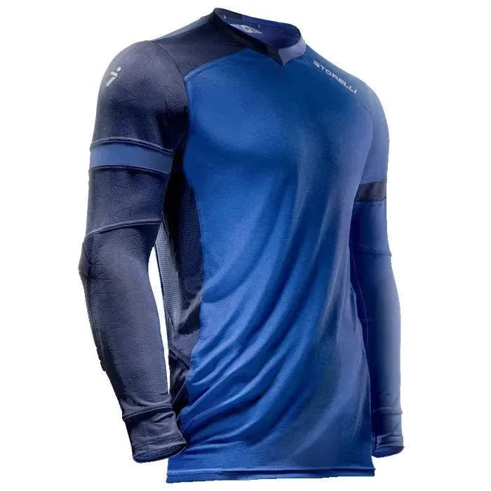 Storelli Exoshield Gladiator Goalkeeper Jersey - Blue product image 1, provided for visual reference and product detail