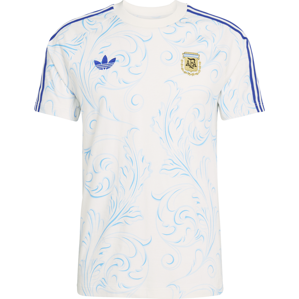 adidas Originals Men Argentina All Over Print T-Shirt product image 1, provided for visual reference and product detail
