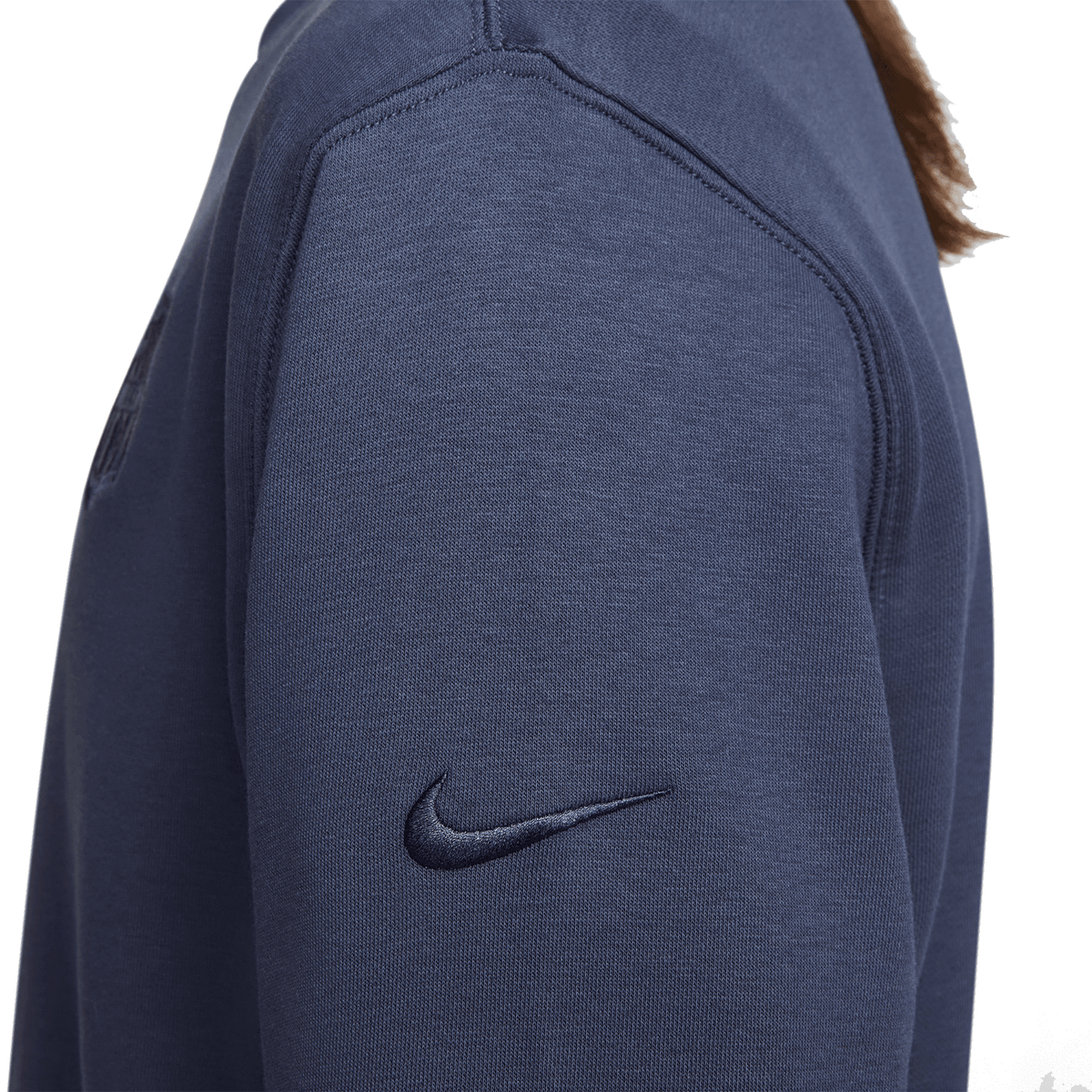Nike FC Barcelona Men Club Crewneck Sweater product image 4, provided for visual reference and product detail review